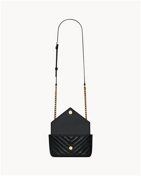 ysl mini muse chain strap bag|COLLEGE mini chain bag in shiny crackled leather .